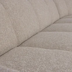 Hot WOOOD Mojo hoekbank rechts bouclé Beige melange