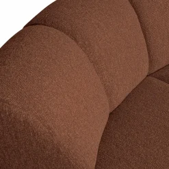 Discount WOOOD Mojo hoekelement bouclé Roestbruin melange