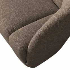 Discount WOOOD Mojo 2-zits bankje rechts bouclé Bruin melange