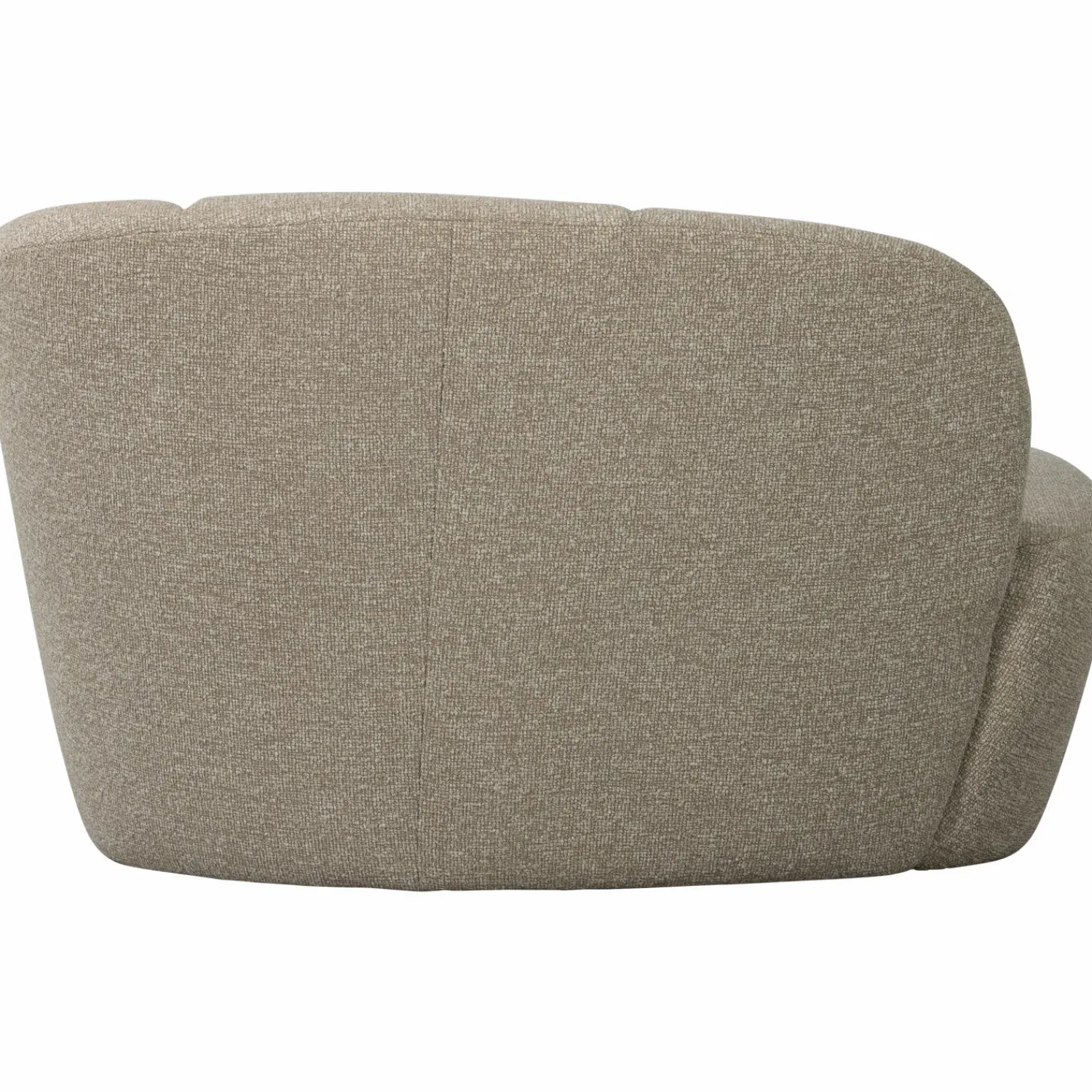 Hot WOOOD Mojo 2-zits bankje rechts bouclé Beige melange