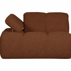 Sale WOOOD Mojo 1-zits element arm links bouclé Roestbruin melange