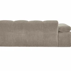Sale WOOOD Mojo 2-zits element arm links ribstof Donkerzand