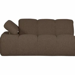 Sale WOOOD Mojo 1,5-zits element arm links bouclé Bruin melange