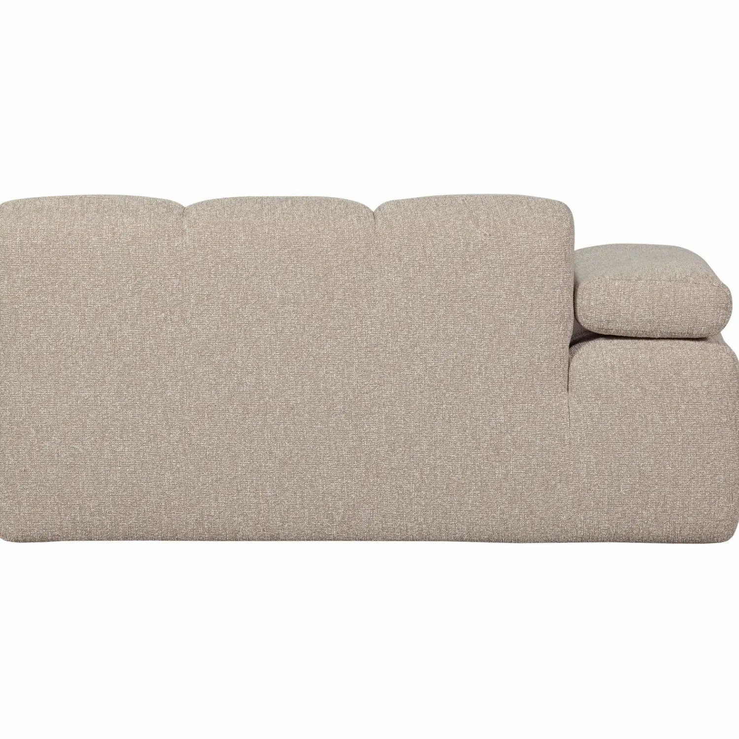 Clearance WOOOD Mojo 1,5-zits element arm links bouclé Beige melange