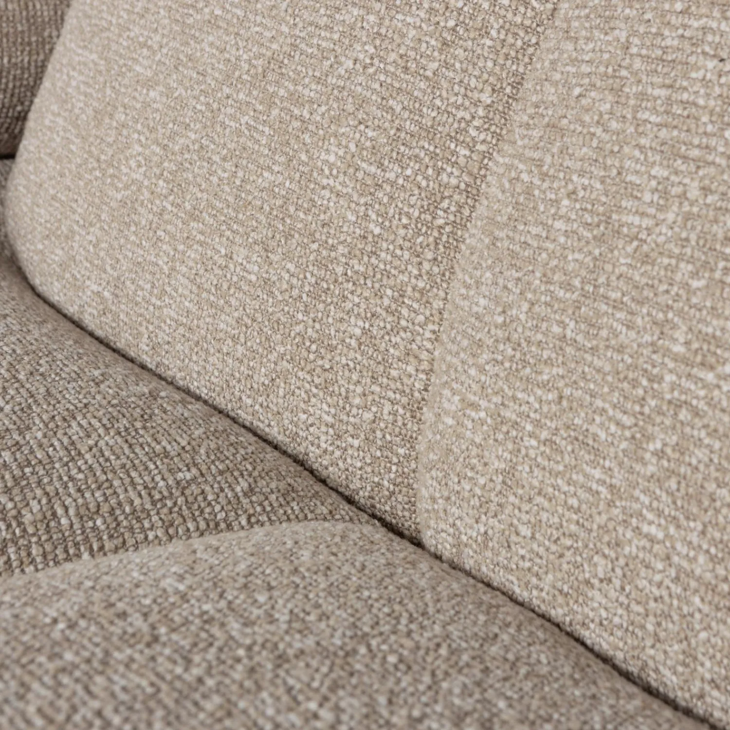 Clearance WOOOD Mojo 1,5-zits element arm links bouclé Beige melange
