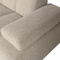 Clearance WOOOD Mojo 1,5-zits element arm rechts bouclé Beige melange