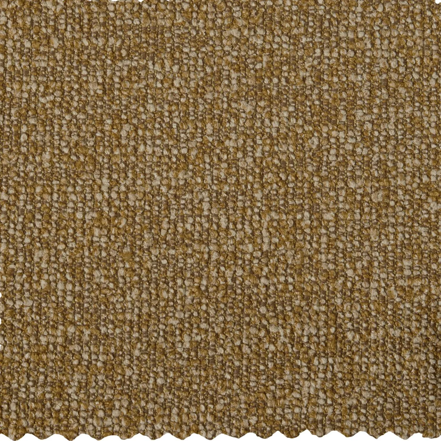 WOOOD Mojo 1,5-zits element arm rechts bouclé Geel/bruin melange