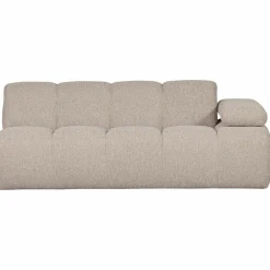 Discount WOOOD Mojo 2-zits element arm rechts bouclé Beige melange