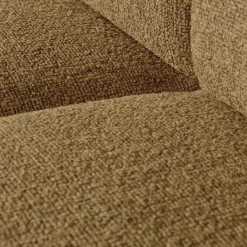 Hot WOOOD Mojo 1-zits element bouclé Geel/bruin melange