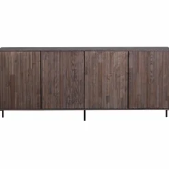 Online WOOOD New Gravure dressoir 200 cm essen fineer Espresso