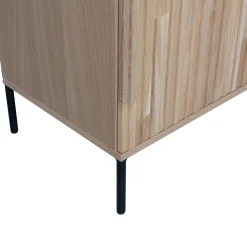 Sale WOOOD New Gravure dressoir 200 cm eiken blanke lak Naturel