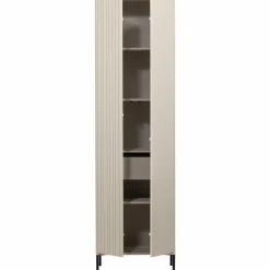 Outlet WOOOD New Gravure hoge kast met lade grenen Dust