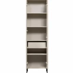 Outlet WOOOD New Gravure hoge kast met lade grenen Dust