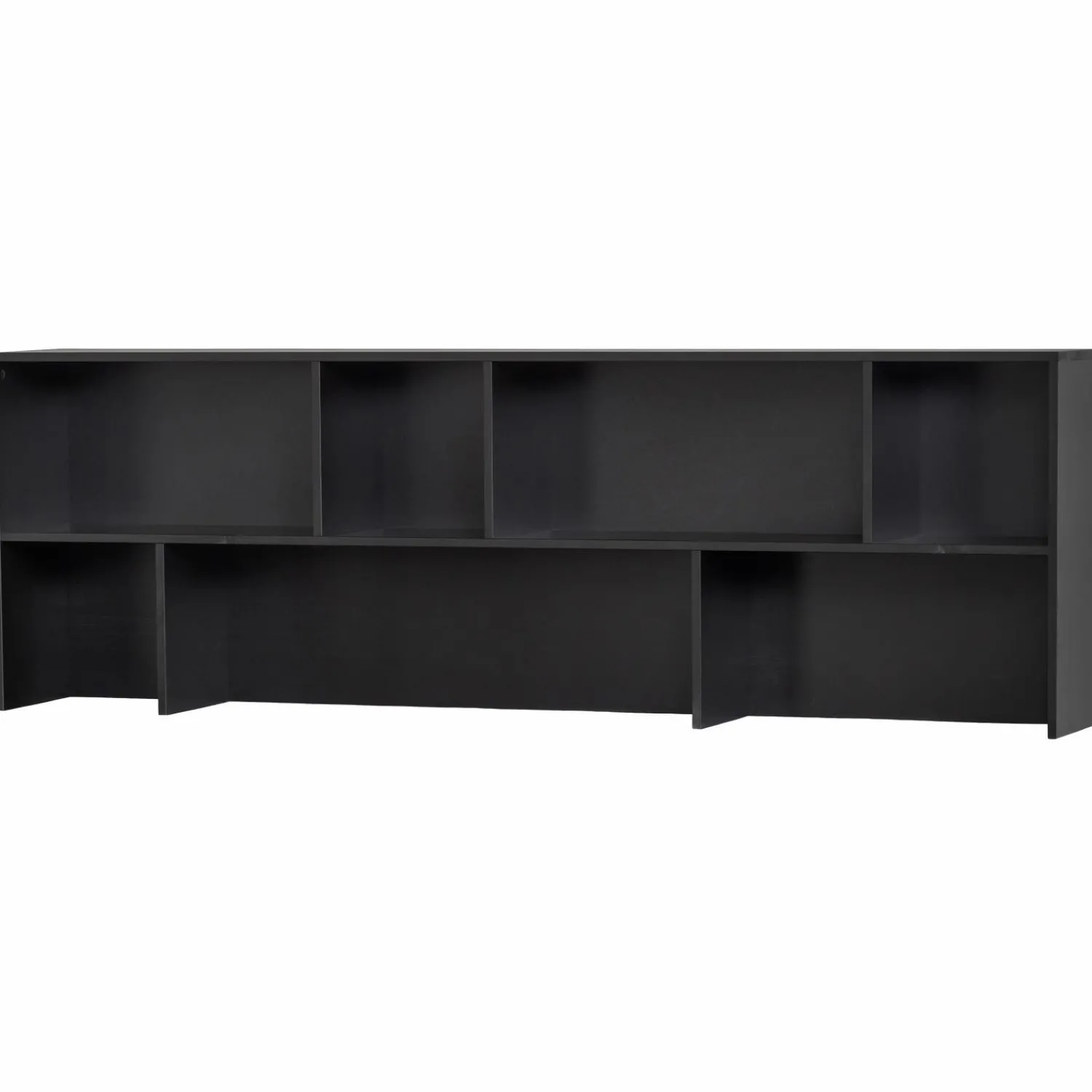 WOOOD New Gravure opzetkast grenen Zwart