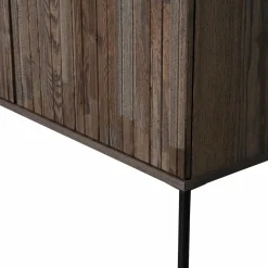 Discount WOOOD New Gravure wandkast essen fineer Espresso