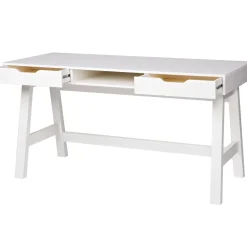 WOOOD Nikki bureau grenen Wit
