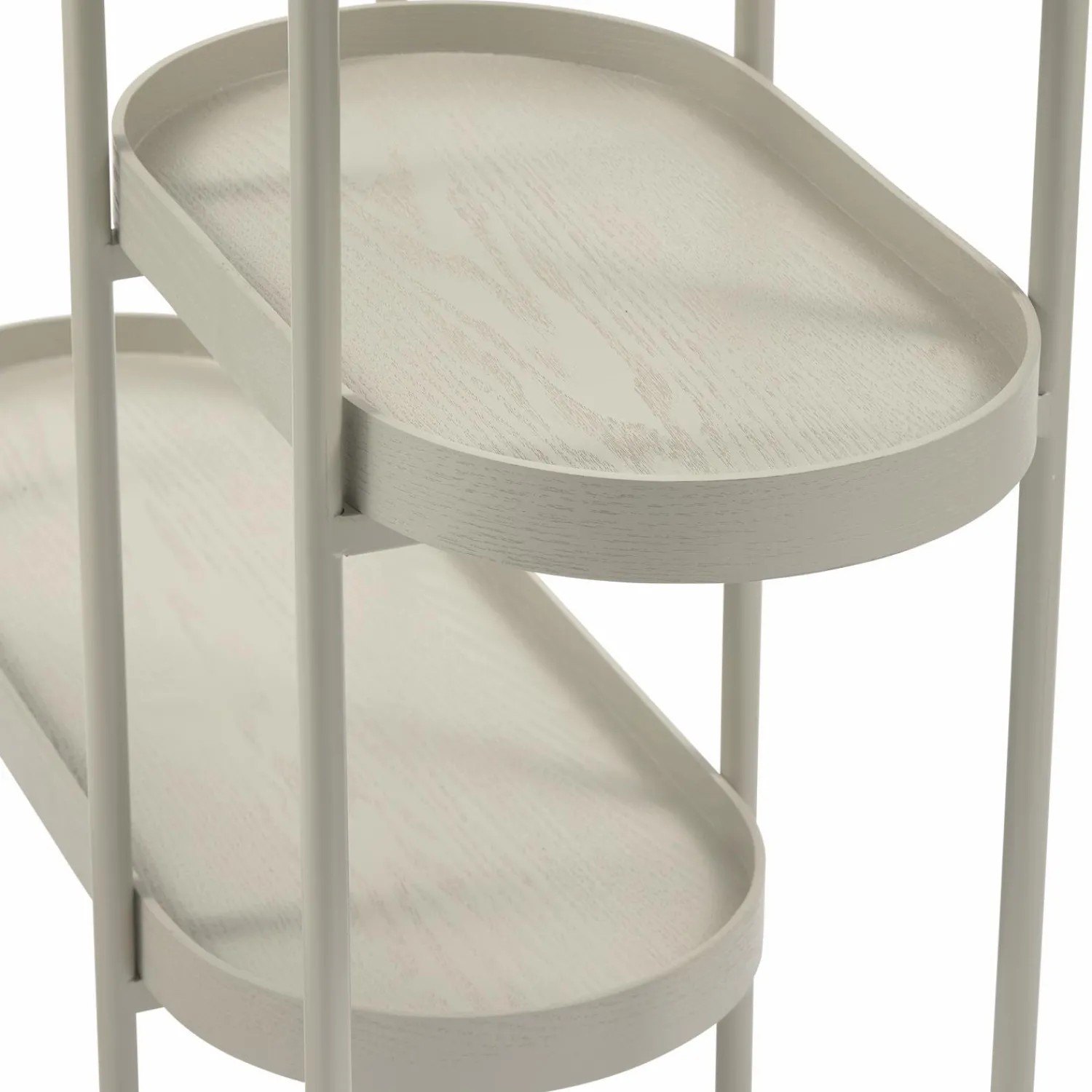 WOOOD Noan sidetable hout/metaal antiek beige