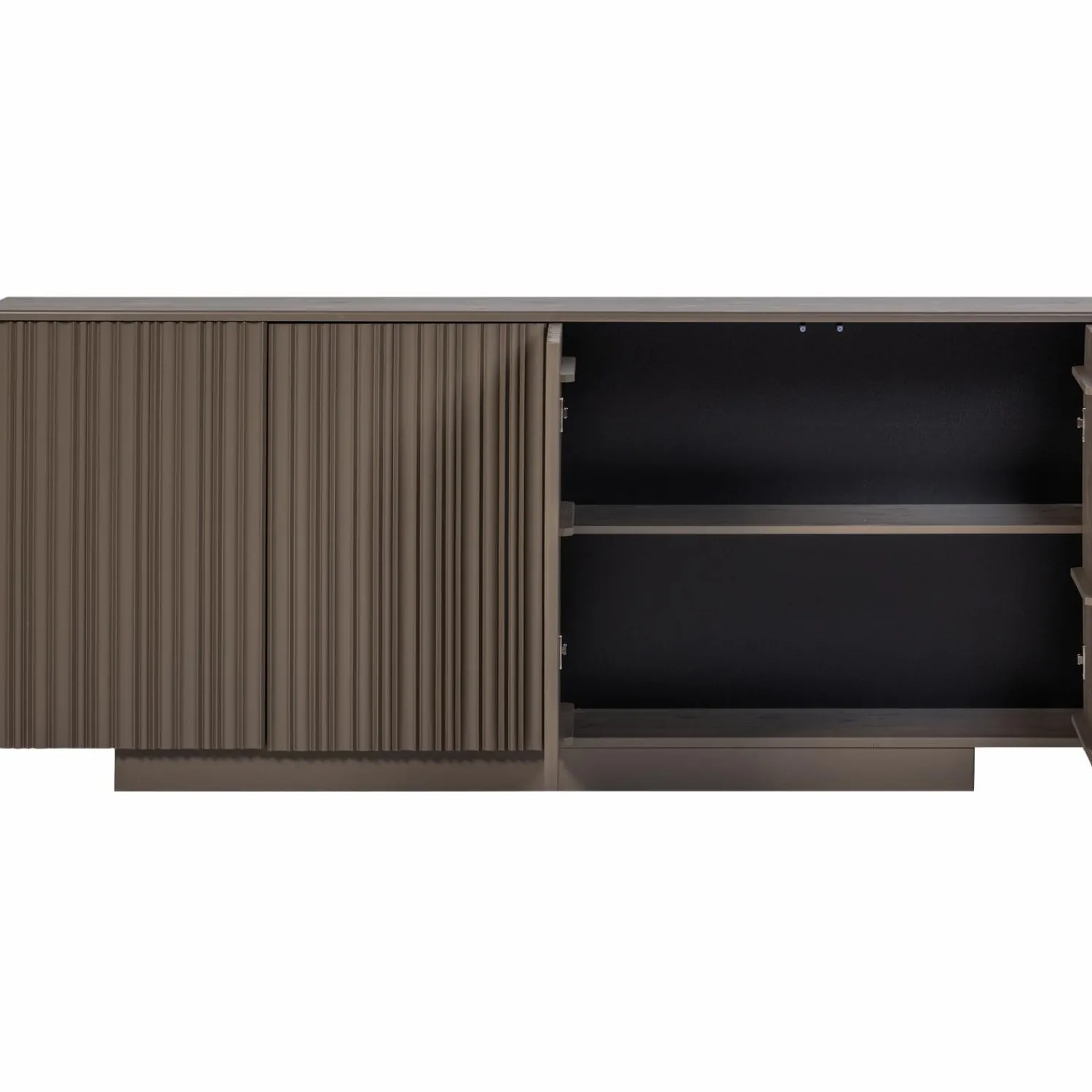 Best WOOOD Nova dressoir 200 cm grenen truffel bruin