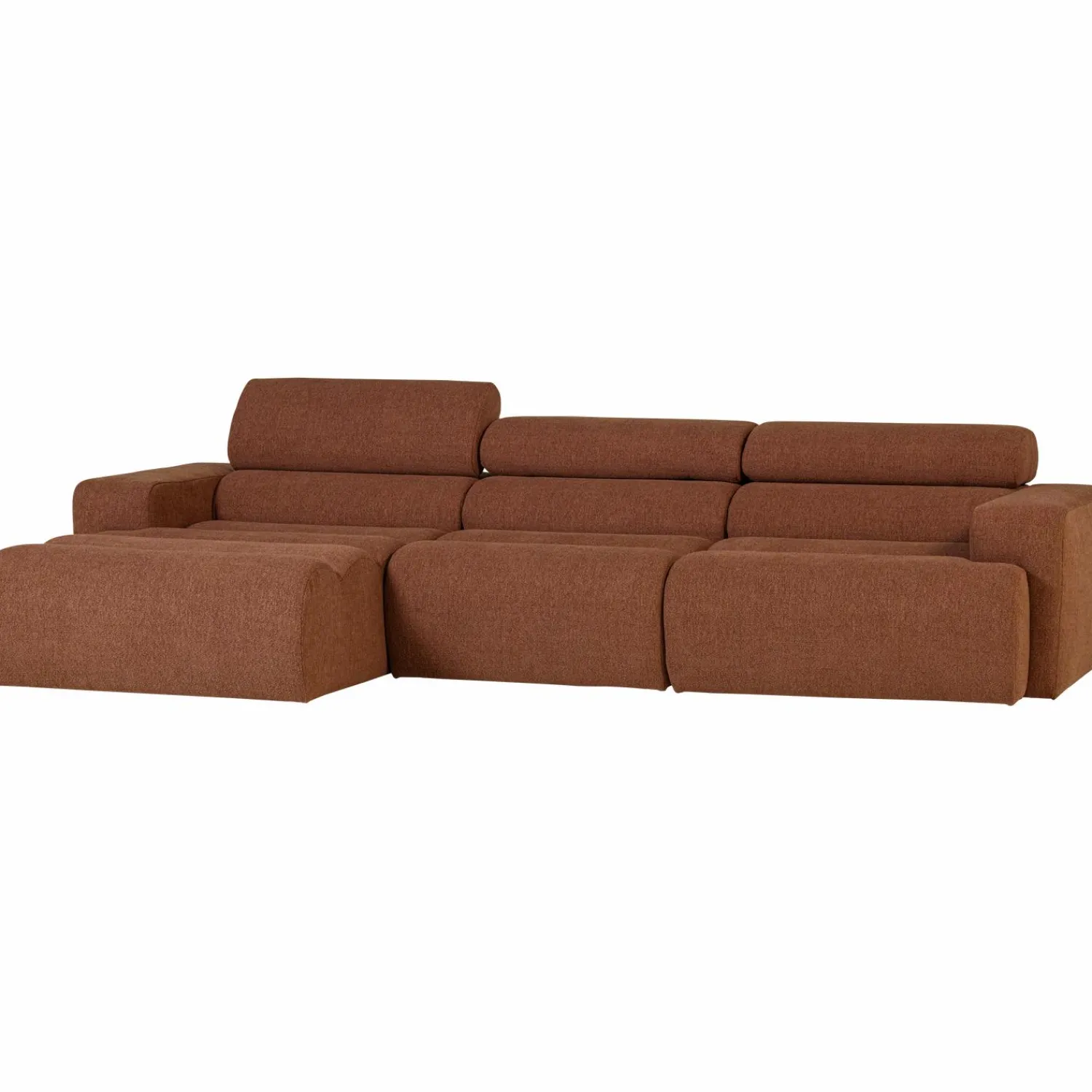 Online WOOOD Novi chaise longue bank links bouclé Terra