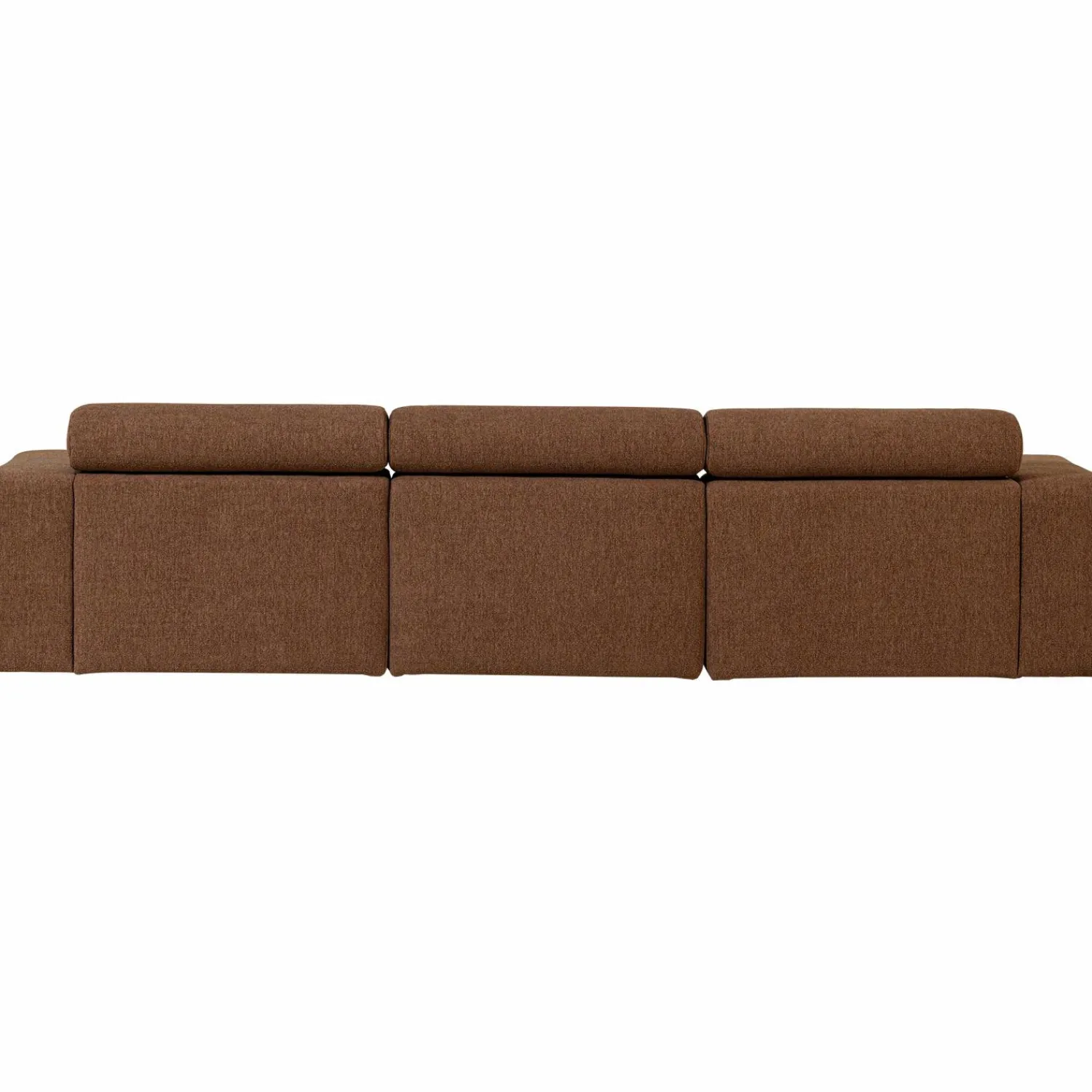 Discount WOOOD Novi chaise longue bank links bouclé Mokkabruin