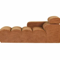 Outlet WOOOD Novi chaise longue element arm links melange Oranje