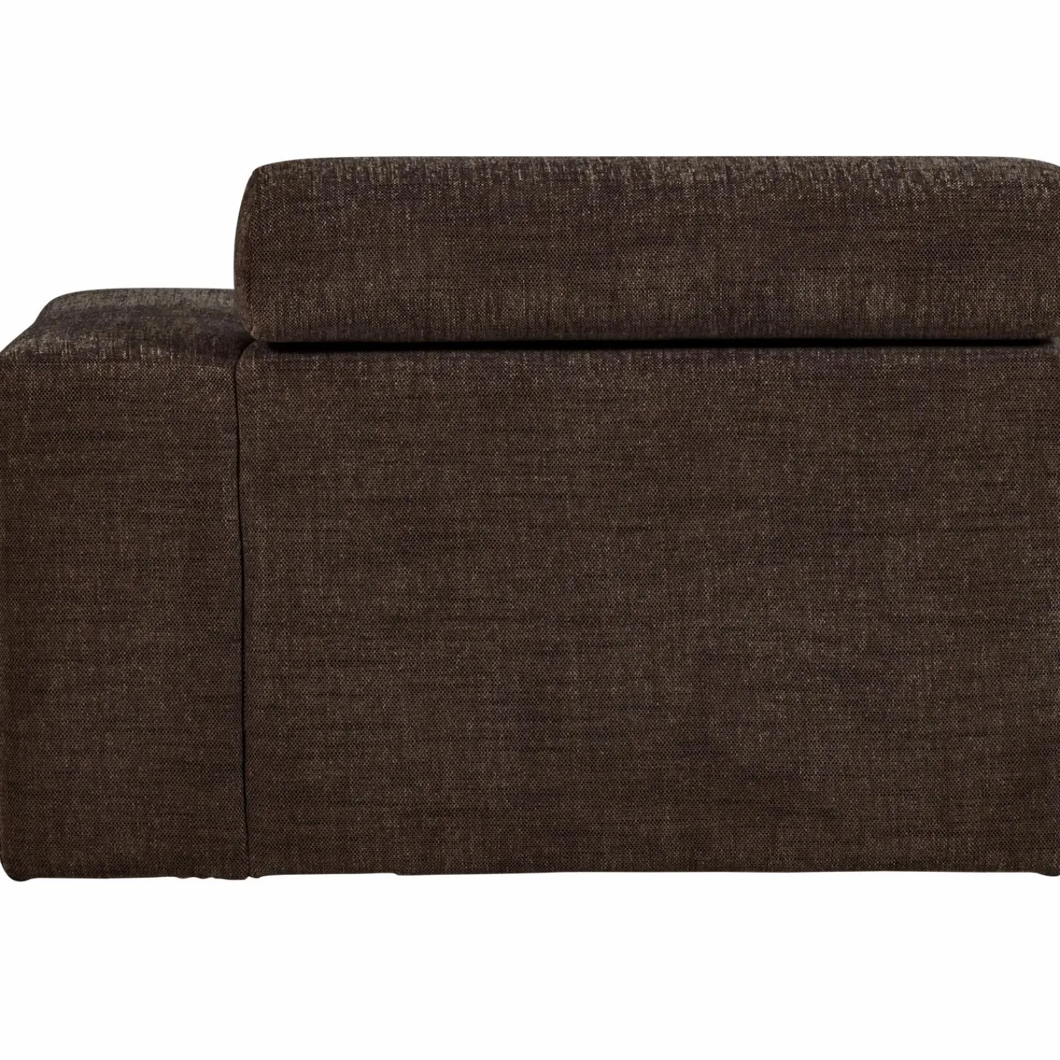 Sale WOOOD Novi chaise longue element arm rechts Donkerbruin melange