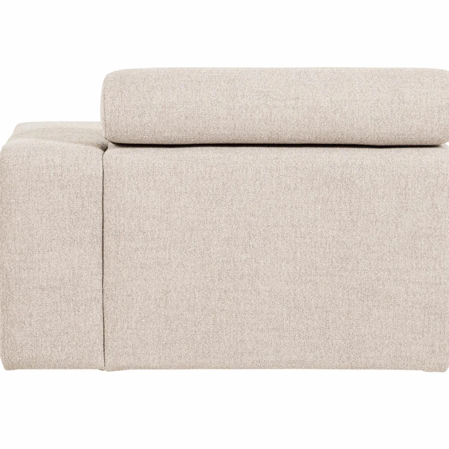 Sale WOOOD Novi chaise longue element arm rechts bouclé Naturel