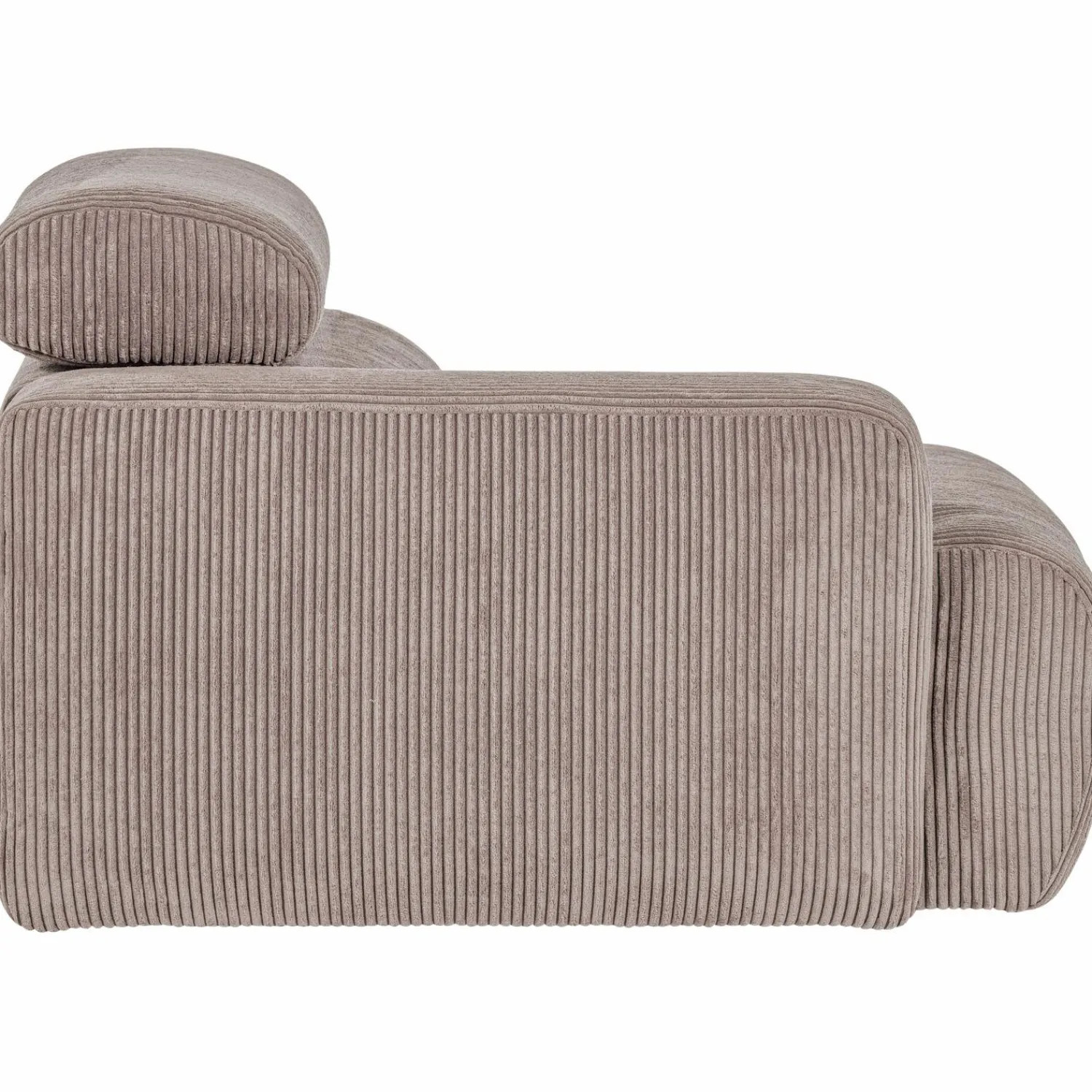 Outlet WOOOD Novi 1-zits element arm links ribstof Zand