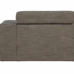 Best WOOOD Novi 1-zits element arm rechts Grijs melange