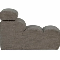 New WOOOD Novi 1-zits element grijs melange Grijs/bruin
