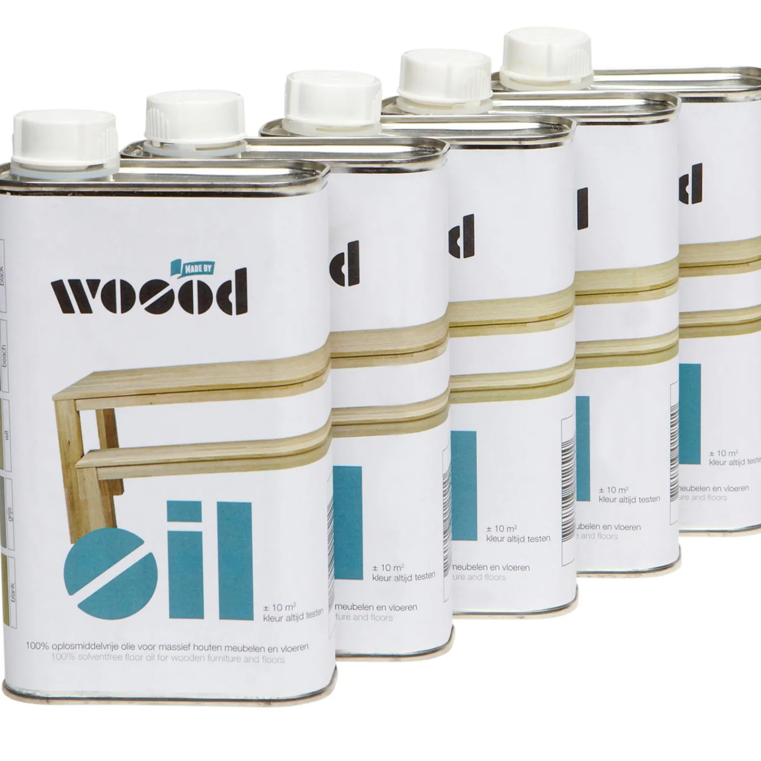 Online WOOOD Olie 400 ML blik Wit