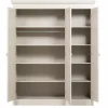 Outlet WOOOD Olivia legplankenset t.b.v. kledingkast grenen dust