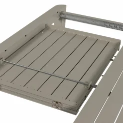 Online WOOOD Ovara uitschuifbare tuintafel aluminium zand