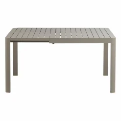 Online WOOOD Ovara uitschuifbare tuintafel aluminium zand