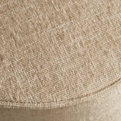 WOOOD Pearl poef Naturel melange