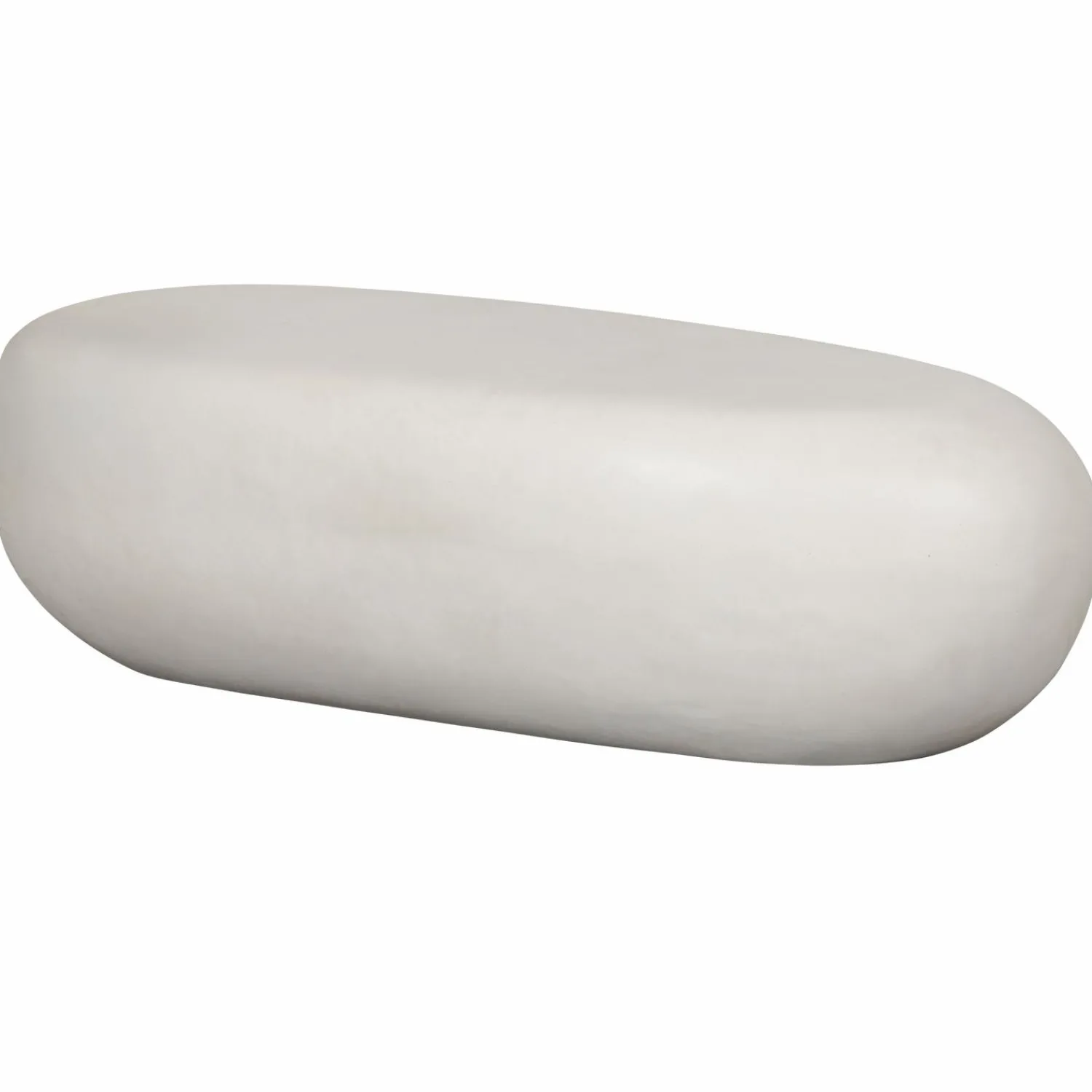 Discount WOOOD Pebble salontafel betonlook wit 28x100x43 cm