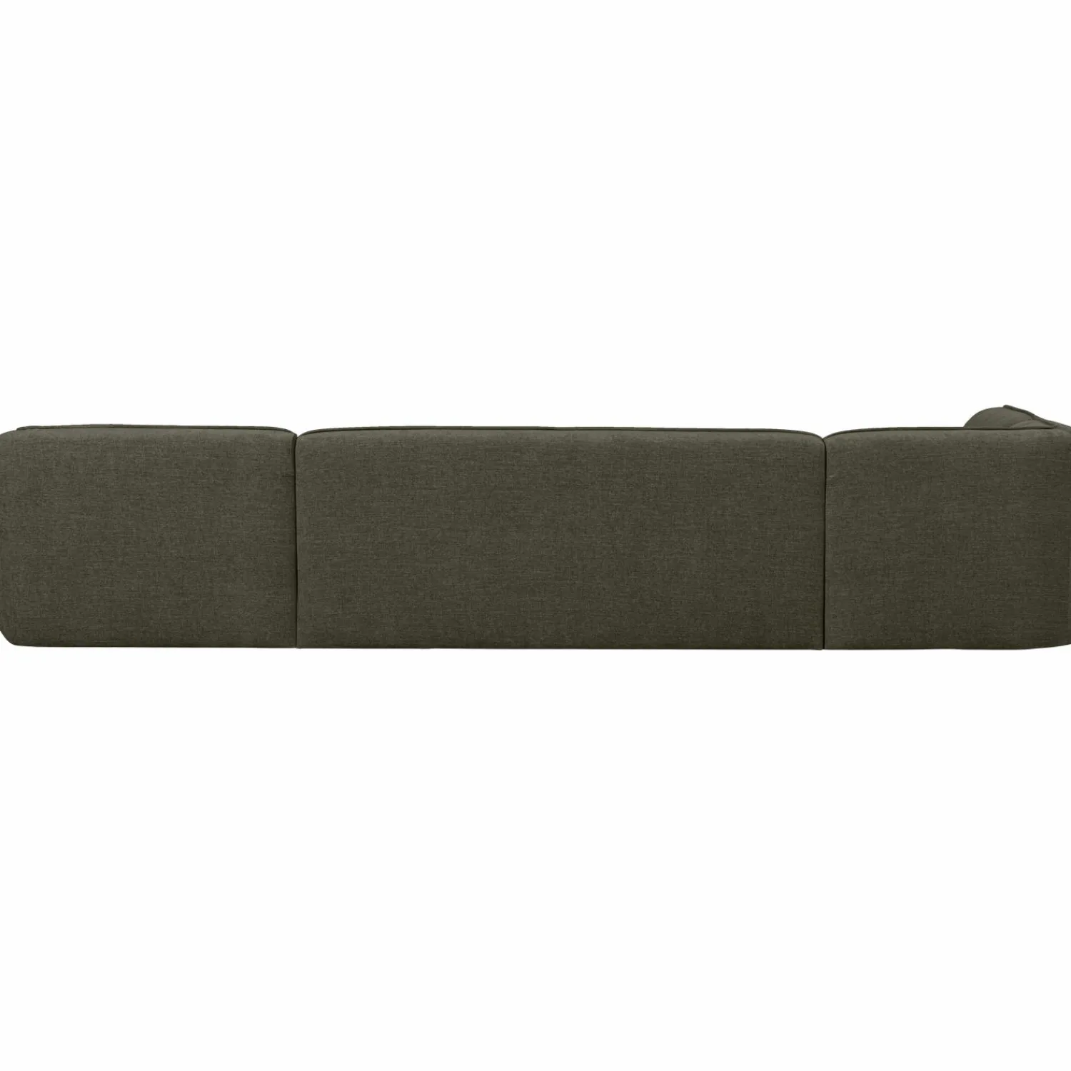 Discount WOOOD Polly bank U-vorm links Warm groen
