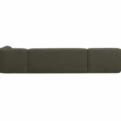 Discount WOOOD Polly bank U-vorm rechts Warm groen
