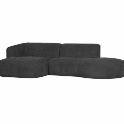 WOOOD Polly chaise longue links Grijs
