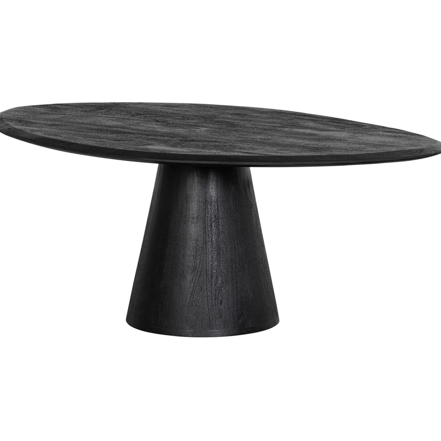 WOOOD Posture salontafel mango hout zwart ø120 cm