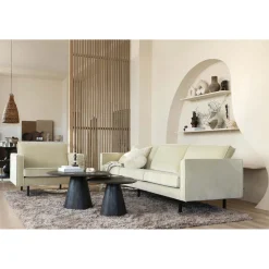 WOOOD Posture salontafel mango hout zwart ø120 cm