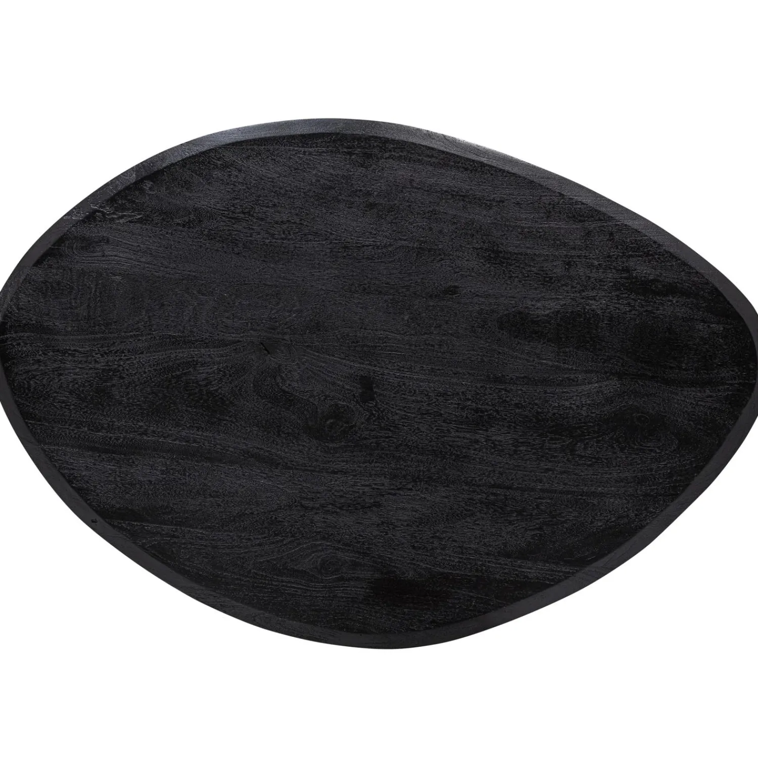 WOOOD Posture salontafel mango hout zwart ø120 cm