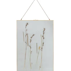 Hot WOOOD Pressed fotolijst met droogbloemen 70x50 cm