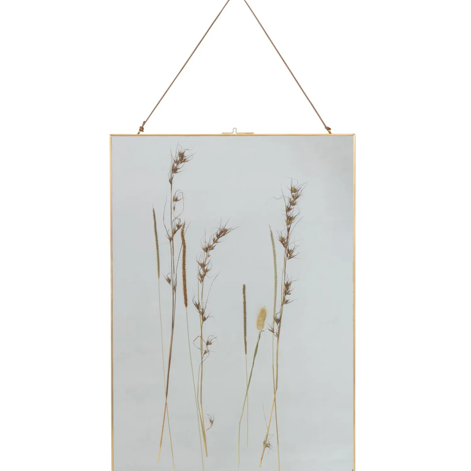 Hot WOOOD Pressed fotolijst met droogbloemen 70x50 cm