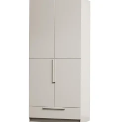 Discount WOOOD Pure 2-deurs hangkast - splitdeur grenen dust