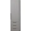 Discount WOOOD Rens 1-deurs legkast greep lang noten/pebble grey
