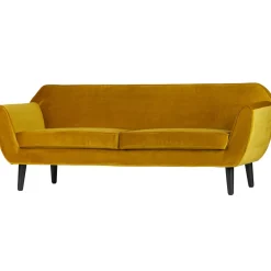 Online WOOOD Rocco bank 187 cm velvet Oker