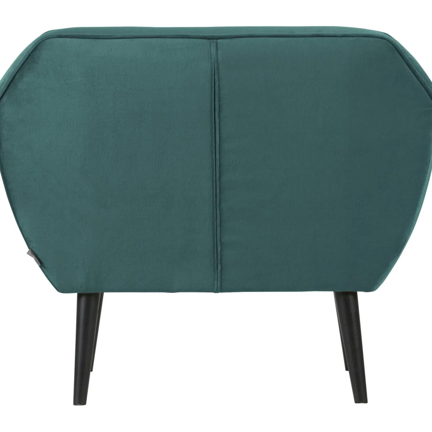 Clearance WOOOD Rocco fauteuil velvet Groenblauw