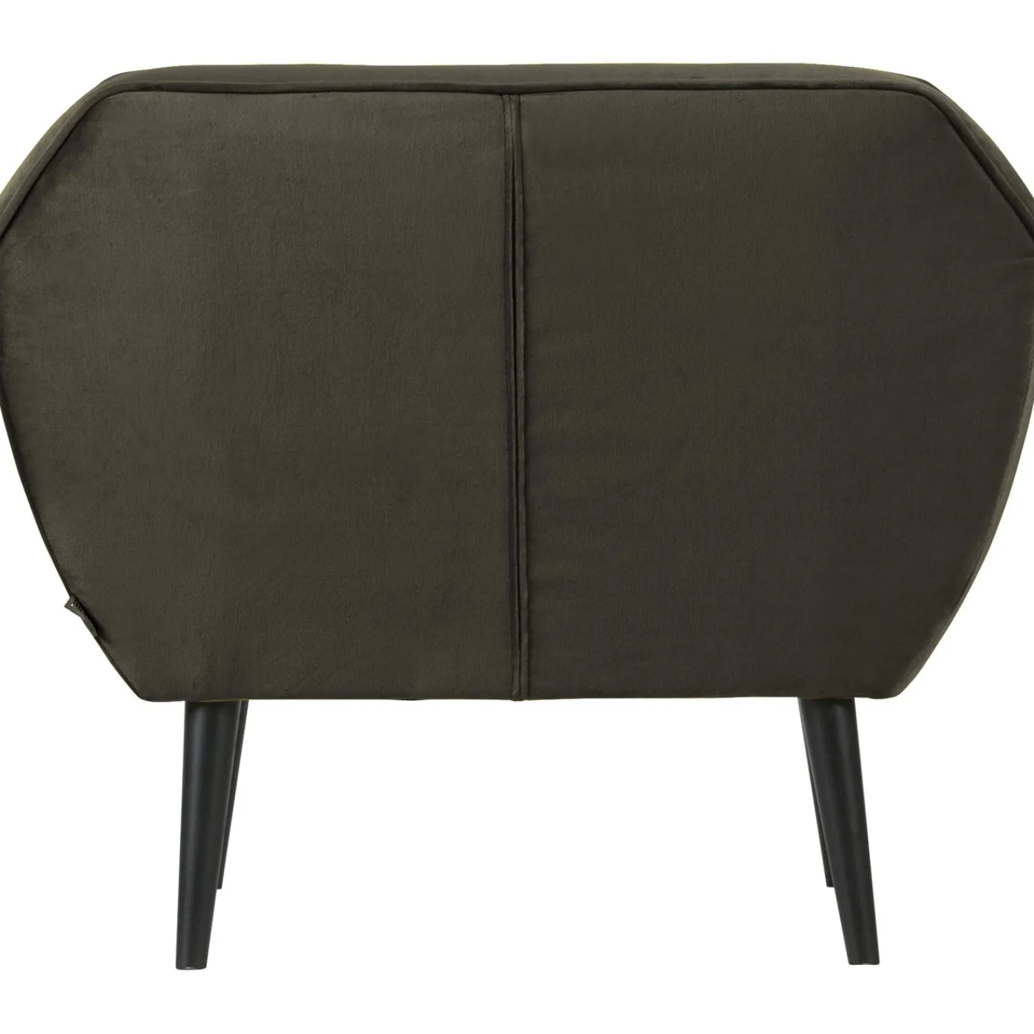 Outlet WOOOD Rocco fauteuil velvet Warm groen