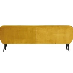 Best WOOOD Rocco xl bank 230 cm velvet Oker